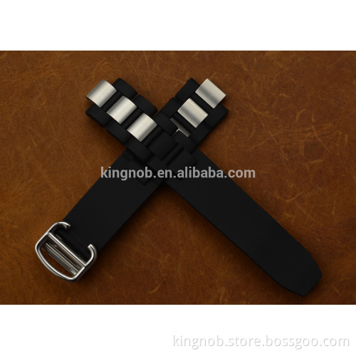 Natural Rubber Strap For Autoscaph 21 20mm/18mm Rubber Watch Band